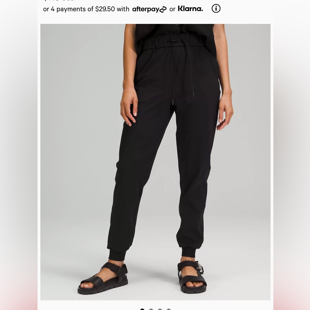 SOLD Lululemon stretch HR jogger